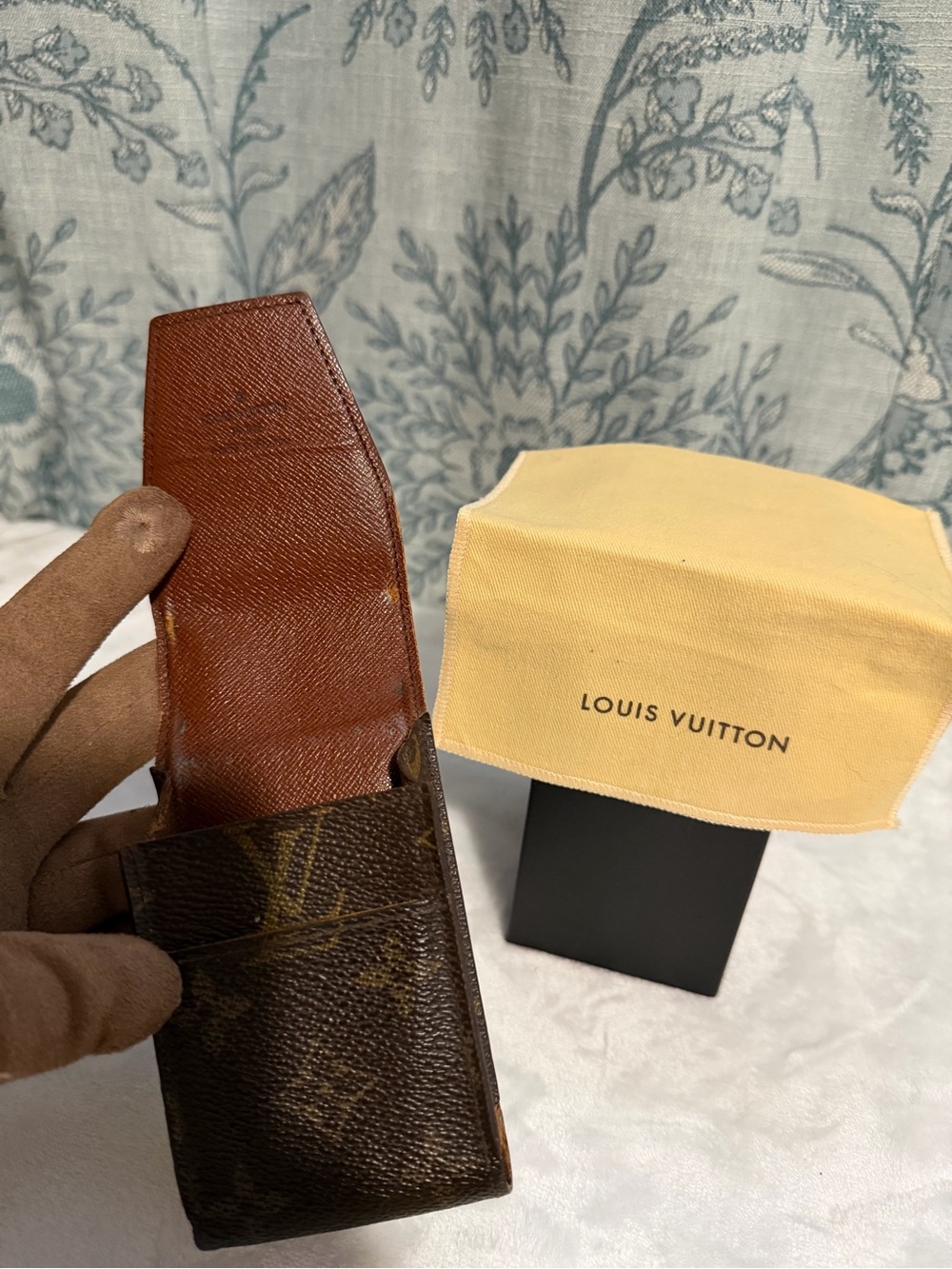 Louis Vuitton Brown Monogram Canvas cosmetic/cigarette box holder